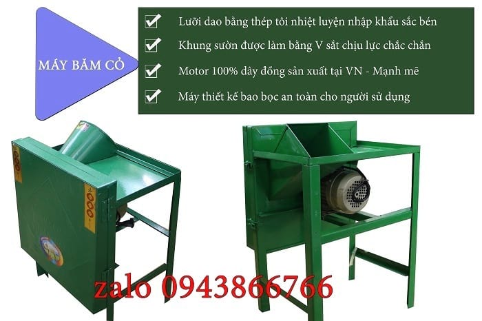 Máy Bâm Cỏ Voi Cỏ Lục Bình Thái chuối