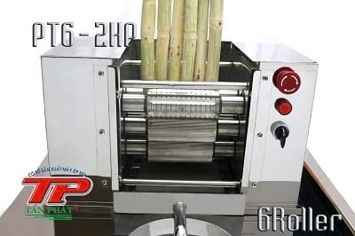 MÁY ÉP MÍA LIỀN BÀN PT50-6 LÔ-2HP SIÊU TẠO BỌT