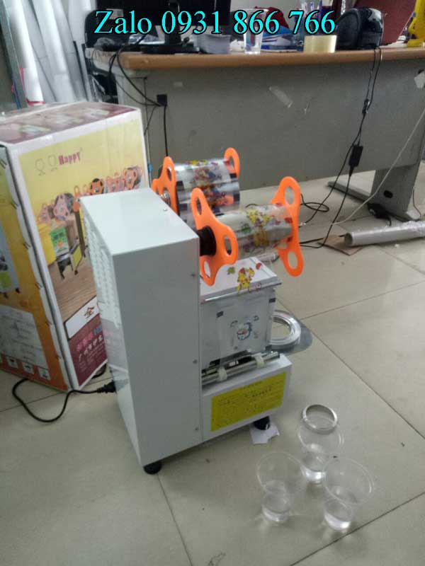 Máy ép miệng ly tự động