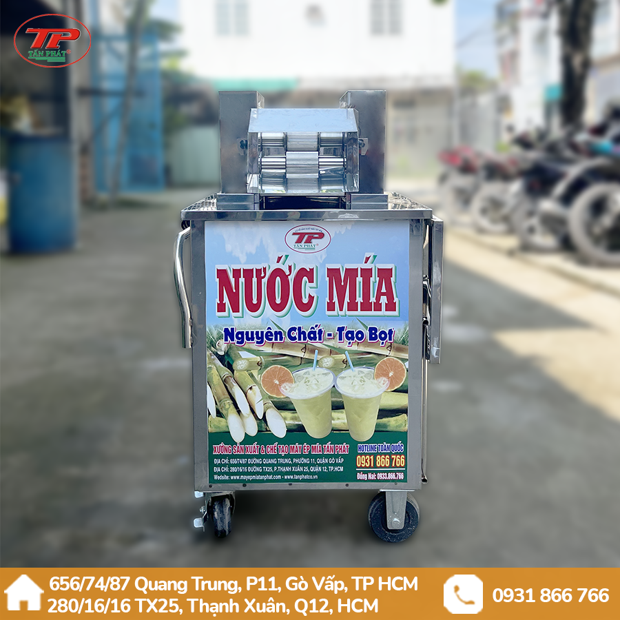 MÁY ÉP MÍA SIÊU SẠCH LIỀN BÀN NGẮN GẬP PT50-1