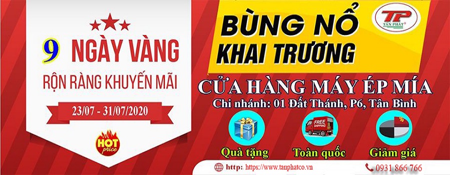 BÙNG NỔ KHAI TRƯƠNG CHI NHÁNH TÂN BÌNH TPHCM 