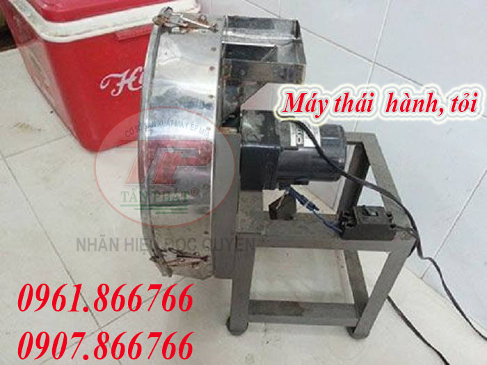 Máy Thái Mỏng Hành, Tỏi, Ớt, Gừng, Sả