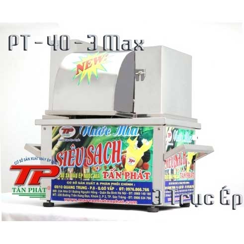 Máy Ép Mía Đầu Đặt Bàn PT40-3D-750w