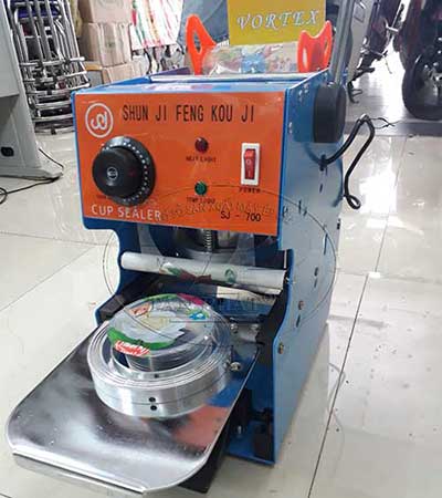 Máy ép miệng ly thủ công SJ- 700