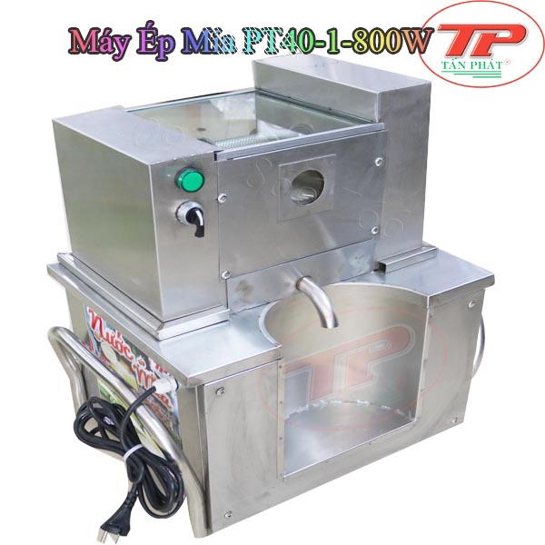 MÁY ÉP MÍA SIÊU SẠCH ĐẦU ÉP ĐẶT BÀN PT40-1-800w (Ép 1 cây / lần )