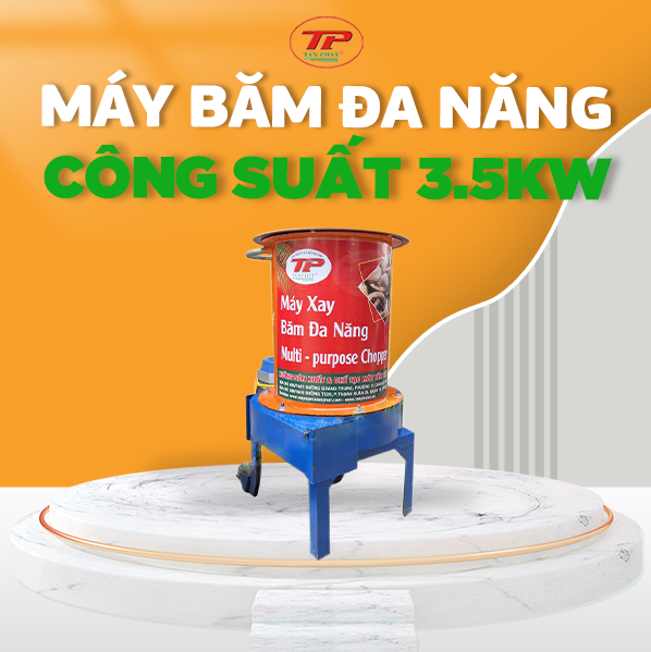 Máy Xay Băm Đa Năng Vỏ Dừa, Bã Mía, Rơm