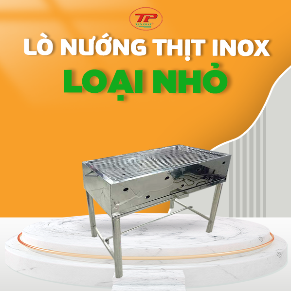 Lò Nướng Thịt Inox Loại nhỏ KT D60 R40 C75