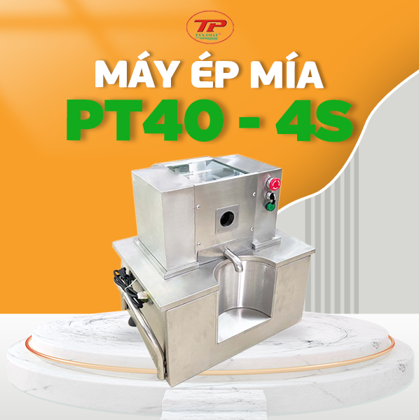 Máy Ép Mía Đầu Đặt Bàn PT40-4S