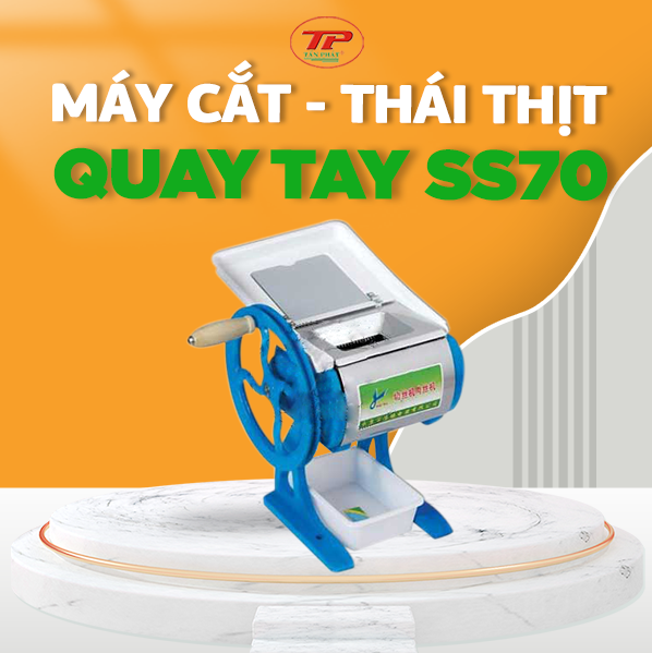 Máy cắt, thái thịt quay tay SS70